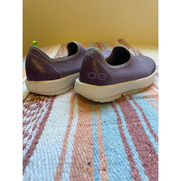 OOFOS Women's OOmg Sport Low Shoe Slip-On – Purple – Size 7.5 - Picture 6 of 8